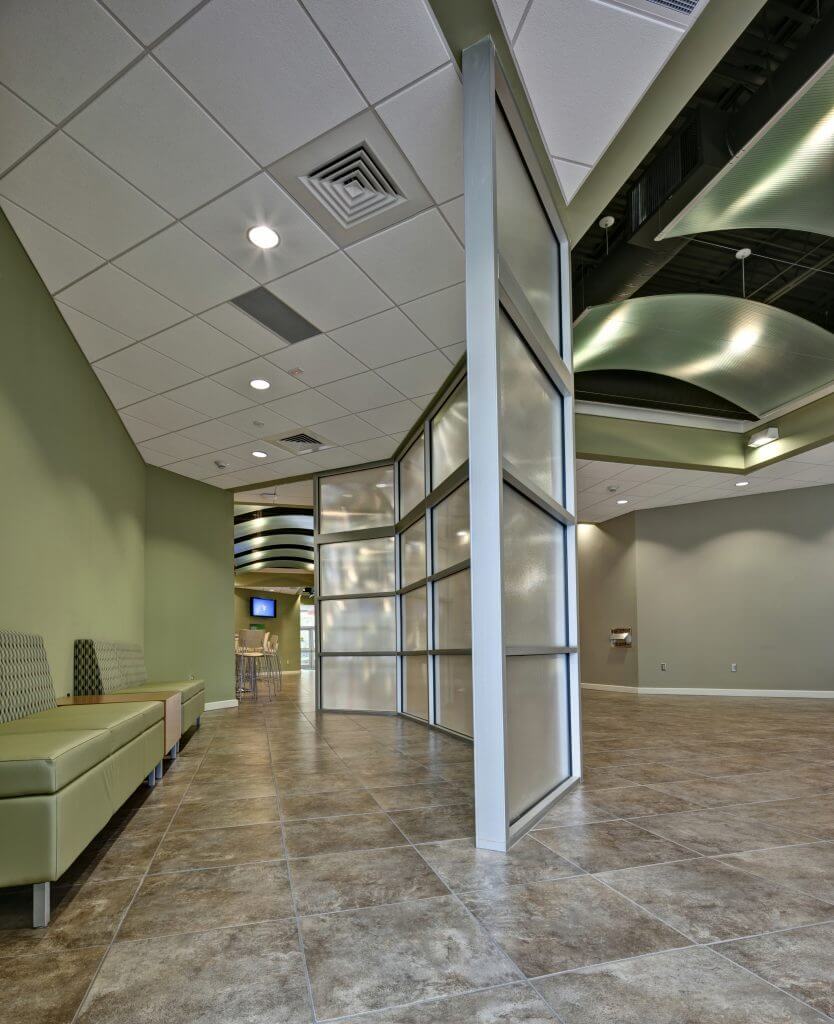 PSC Building 3600 sitting area